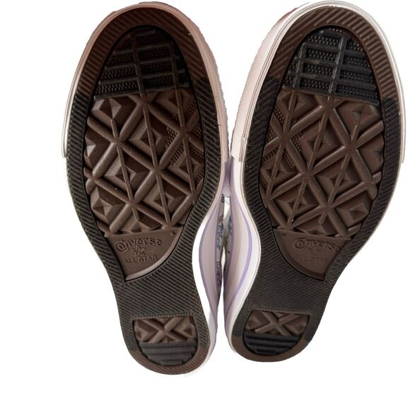 Converse Chuck Taylor All Star Kid Size 4.5 Shoes Unicorns High Top Sneakers - Picture 8 of 9